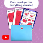 Craftikit® 20 Space Arts & Crafts for Kids - All-Inclusive Fun Toddler Craft Kit, Ages 3-10, Galaxy-Themed Activities