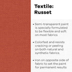 Textile Color Paint Russet