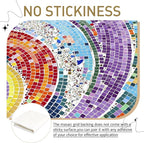 39" X 157" Mosaic Mesh for Back Mounted Tile with Scissors, Fiberglass Mosaic Mesh Backing Boast for Tile Installation Supplies Tools (Non Sticky)