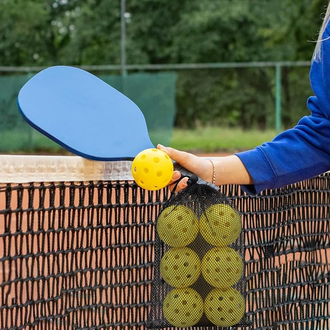 Magicorange Pickleball Balls, 20 Pack USAPA Approved Outdoor Pickleballs, High Elasticity & Durable Pickle Balls