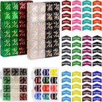 SIXPOINTS 108PCS 12mm MTG +1/+1 Tokens 6 Sided Dice & Keyword Counters Tokens Set for Magic The Gathering, MTG, TCG, Card Games Accessories