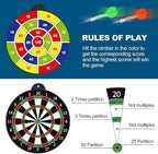 Magnetic Dart Board - 12pcs Magnetic Darts - Excellent Indoor Game and Party Games - Gifts for 5 6 7 8 9 10 11 12 Year Old Boy Kids