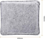 HARFINGTON Needle Felting Pad 7.09"x7.87"x1.38" Wool Needle Felting Mat Sponge Foam Pad Block for Needle Felting Projects