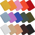 30 Pieces Iron on Patches for Clothing Repair Fabric Patches Iron on for Denim Jean Repair Patch Decorating Kit Repair Canvas Fabric for Puffer Down Jacket (Multicolor)