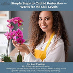 Liquid Orchid Fertilizer Concentrate 3-1-2 with Micronutrients Orchid Care Made Easy (8 OZ)