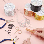 BENECREAT 10 Gauge Jewelry Craft Aluminum Wire 80 Feet Bendable Metal Sculpting Wire for Christmas Craft Floral Model Skeleton Making (Silver, 2.5mm)