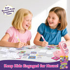 Sticker Maker 90 Refill Kit - Make Your Own 3D Stickers for Kids - DIY Arts and Crafts for Kids Ages 6-10 - Creative Craft Kits Gifts for Girls Boys Year Old Classroom Rewards