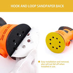 150PCS 600 Grit Gold Sanding Discs, 5-Inch 8-Hole Sandpaper for Random Orbital Sander,for Automotive or Woodworking