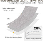 Fine Linen Fabric Patches, Self-Adhesive, 12x40 Inch, Multi Color, for Sofa & Clothes Repair