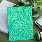 BAOFALI 3D Embossing Folder for Card Making, Leaves Plastic Texture Fades Embossing Folder Template for Scrapbooking and Other Paper Craft Album Stamps DIY Decoration 6.3" L x 4.5" W