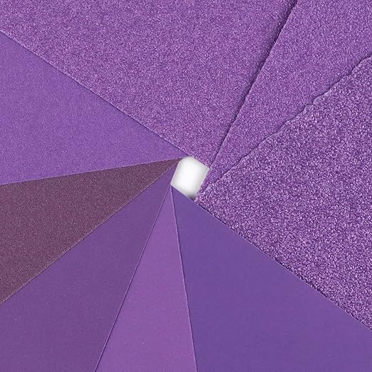 Sandpaper 150 Grit 20 PCS, Wet Dry Sanding Sheets 9 x 11 Inch, Purple Alumina Abrasive Sand Paper for Wood, Metal, Drywall, Resin, Automotive Sanding, Polishing, Grinding, by POLIWELL