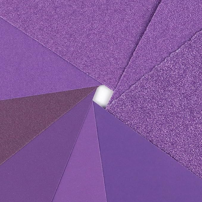 Sandpaper 1000 Grit 20 PCS, Wet Dry Sanding Sheets 9 x 11 Inch, Purple Alumina Abrasive Sand Paper for Wood, Metal, Drywall, Resin, Automotive Sanding, Polishing, Grinding, by POLIWELL