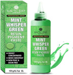 Mint Whisper Green Epoxy Resin Pigment Paste XL (191g / 6.7oz) – High Concentration Opaque Epoxy Dye & Coloring Paste for Resin Art, Jewelry Making, Tumblers, River Tables – Mica Powder Alternative