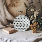 CHGCRAFT Plaid Pattern Polymer Clay Texture Sheets Rhombus Style Silicone Texture Stamp Clay Texture Mat Modeling Pattern Pad Sheets for Jewelry and Earrings Tools, 5.5x5.5 inch