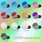 Matio Cerulean Blue Mica Powder for Epoxy Resin, 1.8oz/ 50g Pearlescent Effect Mica Powder Natural Color Pigment for Soap Making, Bath Bomb,Candle Dye,Resin Craft,Paint,Nails Art,Jewelry,Slime Pigment