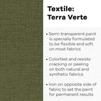 Textile Color Paint Terre VERT