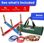 Elite Sportz Ring Toss Games for Kids - Outdoor Yard Game for Adults & Family - Backyard Toys, Outdoor Game, Backyard Games, Lawn Games for Kids Ages 4-8