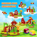 Magnetic Blocks Building Toys for Kids: 48PCS Magnetic Blocks for Kids Ages 4-8, 1" Magnet Cubes, STEM Sensory Toys for Boys & Girls, Christmas Birthday Gifts for Kid Ages 3+