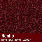 Renfio Ultra Fine Dark Wine Red Glitter Powder, 2.11 Oz (60g), PET Flakes, Crafts, Sequins, Slime Decoration, Safe, Easy to Store, Burgundy Glitter Epoxy Chips Flakes for Christmas Roses Tumblers