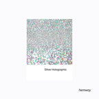 Hemway Glitter Grout Additive add Sparkle to Mosaic Tiles, Bathrooms, Wet Rooms, Kitchens, Tiled Based Rooms and Cement Based Grouts 100g / 3.5oz - Silver Holographic