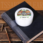 Clear Book Repair Tape - Self Adhesive Stretchable Book Tape, Essential Clear Repair Tape for Reinforcing Protecting, and Covering Mending Books Old Books - 1 Inch Wide x 108 FT Long