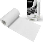 KING MOUNTAIN 100% Cotton Fabric Iron-on Repair Patch, Inside&Outside Clothes Repair Patch, 3"x60" with Backing Glue Repair Decorative Patch kit (White)