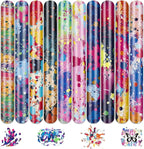 HTVRONT Splatter Heat Transfer Vinyl - 10 Sheets 12"x10" Vibrant Paint Splatter HTV Vinyl, Watercolor Iron-On Vinyl for T-Shirts, Splatter HTV Easy Cut & Weed, Fits All Cutting Machines