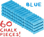 Kid Made Modern 60 Count Pack of Sidewalk Chalk – Blue