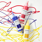 MEEDEN Titanium White Acrylic Paint: Matte Finish 250ml/8.45oz Soft Body Bulk Acrylic Colors in Squeeze Bottle - Fluid Flow Art Paints for Adults Artists Canvas Art Painting