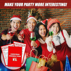 Christmas Friendly Feud Game, Funny Christmas Party Games, Friendly Feud Trivia Quiz for Family, Winter Xmas Holiday Party Supplies for Adults -08