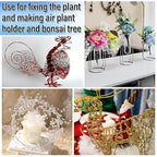 3mm Craft Wire for Sculpting, 52 Ft Aluminum Bendable Thick Metal for Bonsai Trees, Floral Armature, Weaving, Wrapping, Clay Models, Dolls, DIY Jewelry Making (9 Gauge Thickness)