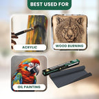 MyArtscape Graphite Transfer Paper Roll - Black Waxed Carbon Paper 18" x 15ft Transfer Paper Roll, Graphite Paper