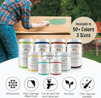 Chalky Chicks All-in-One Chalk Paint for Furniture or Cabinet - 16 Fl Oz - Matte Finish Cuppa Latte Tan for Metal, Wood Furniture Paint - No Sanding All-in-One for Home Decor & Crafts, USA Made
