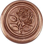 Yoption 5 Pieces Sealing Wax Sticks, Antique Bronze Gold Totem Fire Manuscript Wax Seal Sticks with Wicks for Wax Seal Stamp (Antique Bronze Gold)