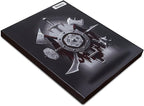Hexers Game Master Screen, Compatible with Dungeons and Dragons, DND DM Pathfinder RPG Role-Playing, 4 Customizable Panels Inserts Included That Slide into The Pouches, Dry Erase Tracker Sheet