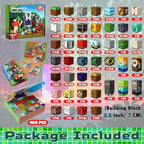 400 PCS Magnetic Blocks - Building Block for Kids Ages 4-8, Magnet Blocks Cubes Tiles Constructions Toys Girl Boy, STEM Educational Montessori Stacking Toy, Sensory Play Game Preschool Learning Gifts