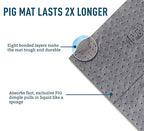 PIG Absorbent Mat Roll | 30" W x 150' L | Lightweight Mat Roll | Absorbs up to 20.1 Gallons per Roll | MAT137