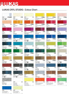 Lukas CRYL Studio Artist Acrylic Paint, Prussian Blue, 125 ml Tube - High Pigment Acrylic Paints for Canvas Painting, Large Scale Works - Medium-Viscosity, Water-Mixable, Fast Drying