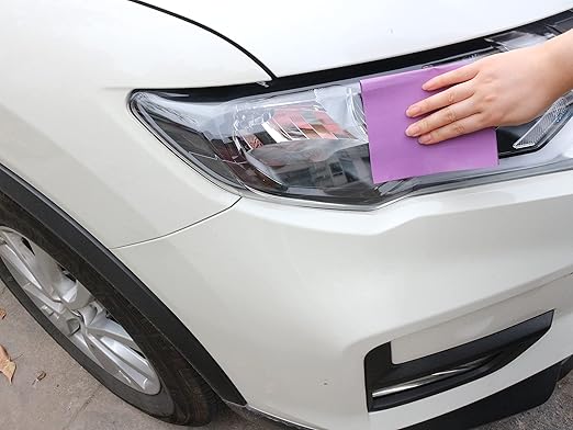 Sandpaper 400 Grit,Wet Dry Sanding Sheets,High Performance Ceramic Abrasive Sand Paper for Wood Furniture Finishing,Metal Grinding,Automotive Polishing,9 x 3.6 Inch,25-Pack