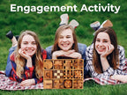 BSIRI Wooden Puzzle Box Set (12 Games) - Challenging Brain Teasers and 3D Puzzles for Adults, Interlocking Games for IQ Test, Ideal for Patio Decor and Unique Gift for Chistmas
