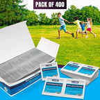 Alcohol Prep Pads - Box of 400, Saturated 70% Isopropyl Alcohol Wipes