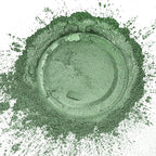 Dark Green Mica Powder, Natural Shimmer Mica Powder for Epoxy Resin/Candle/Soap/Lip Gloss/Slime/Quicksand/Bath Bombs/.Car Paint pigments.Candle Dye,Soap Making Dye(50g/1.7oz)