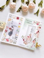 WT Pre-Cut Leisurely Days PET Tape Roll, Original Designs, Decorative Artist Tape for Bible Journaling, Bullet Journals, Scrapbooks, Planners & DIY Craft Supplies