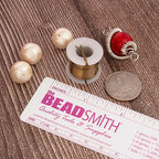 The Beadsmith Craft Wire Assortment - Tarnish-Resistant Copper Wire for Jewelry Making, 6-Pack, 0.75-Inch Mini Spools, 3 Yd Each, 20-Gauge, Assorted Colors, Medium Temper