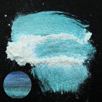 Matio Chameleon Mica Powder, 1.06oz/ 30g Mermaid White Chrome Powder, Pearlescent Effect Color Shift Pigment for Resin Craft, Soap Candle Dye, Nail Art, Makeup, Bath Bomb, Paint, Slime Pigment