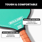 Boulder Carbon Fiber Pickleball Paddle | T700 Carbon Fiber | USAPA Approved, with Honeycomb Polymer Core | Pickleball Racket for Beginner & Experienced Players
