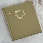 Premium Scrapbook Album – Photo Album with Writing Space – 100 Pages for Multiple Sizes 4x6, 5x7, 6x8, 8x10 – Holds 500 Photos – Wedding, Baby, Travel & Family Memories