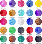 MTBJZJ Mica Powder for Resin, 25 Colors - 20g/Bottle of Epoxy Resin Color Pigment,for Candle Dye, Lip Gloss Pigment, Soap Making, Slime Colorant, Paint, Bath Bombs,Nail Polish and Eye Shadow