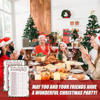 Christmas Friendly Feud Game, Funny Christmas Party Games, Friendly Feud Trivia Quiz for Family, Winter Xmas Holiday Party Supplies for Adults -10