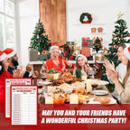 Christmas Friendly Feud Game, Funny Christmas Party Games, Friendly Feud Trivia Quiz for Family, Winter Xmas Holiday Party Supplies for Adults -08